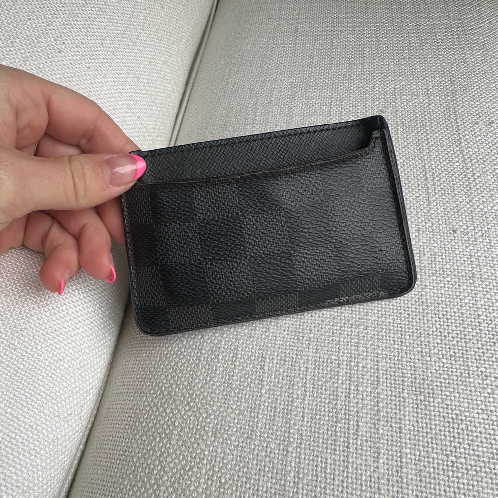 Black Louis Vuitton Wallet